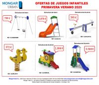 OFERTAS JUEGOS INFANTILES PRIMAVERA VERANO